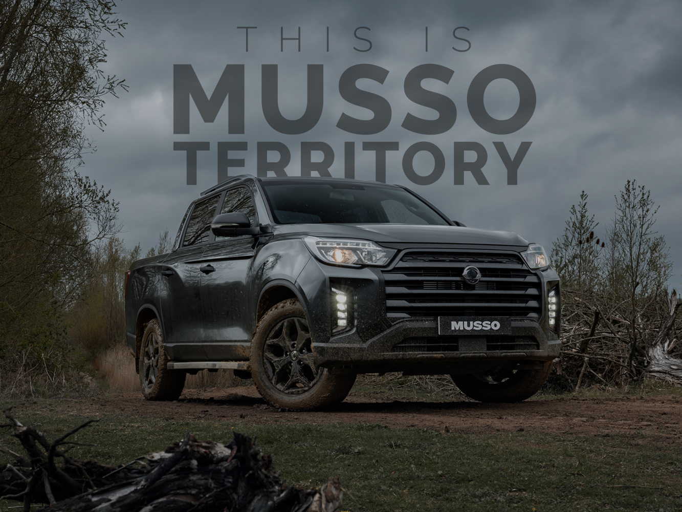 SsangYong Musso campaign creative